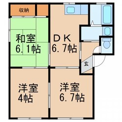 シャーメゾン笠松の物件間取画像